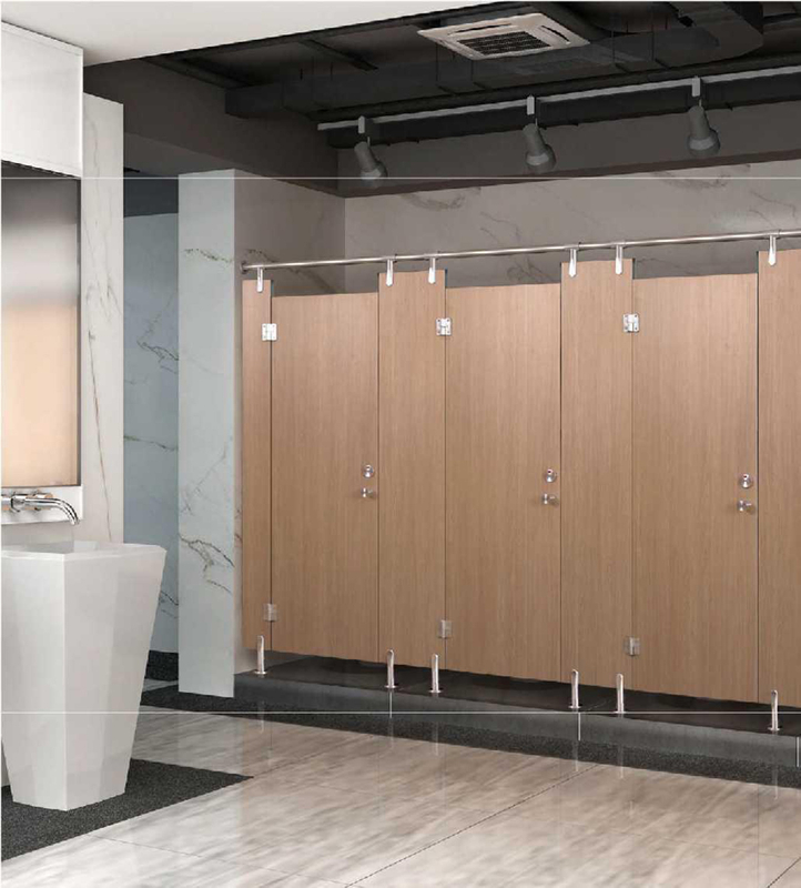 HPL Toilet Cubicle Systems