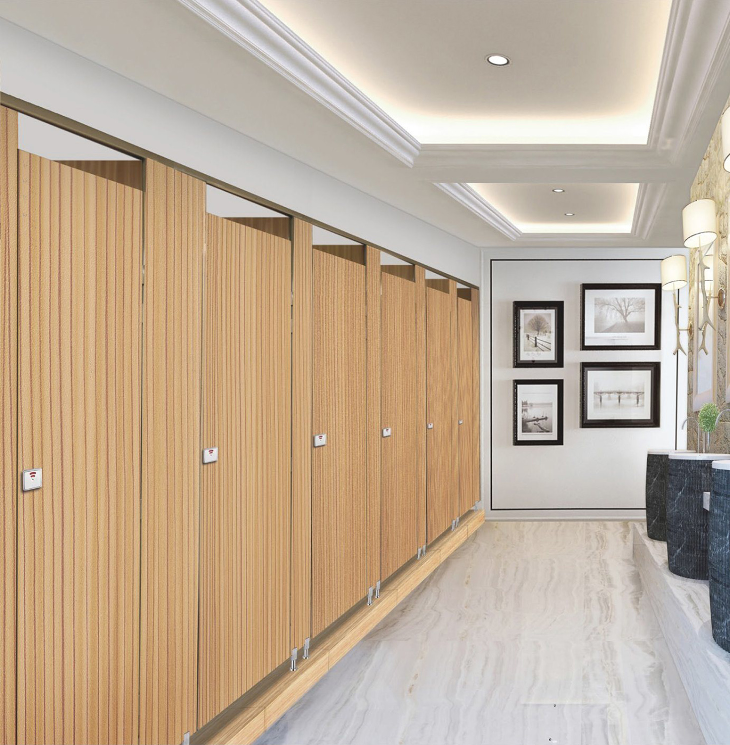 Phenolic Panel Toilet Cubicle for Sale 