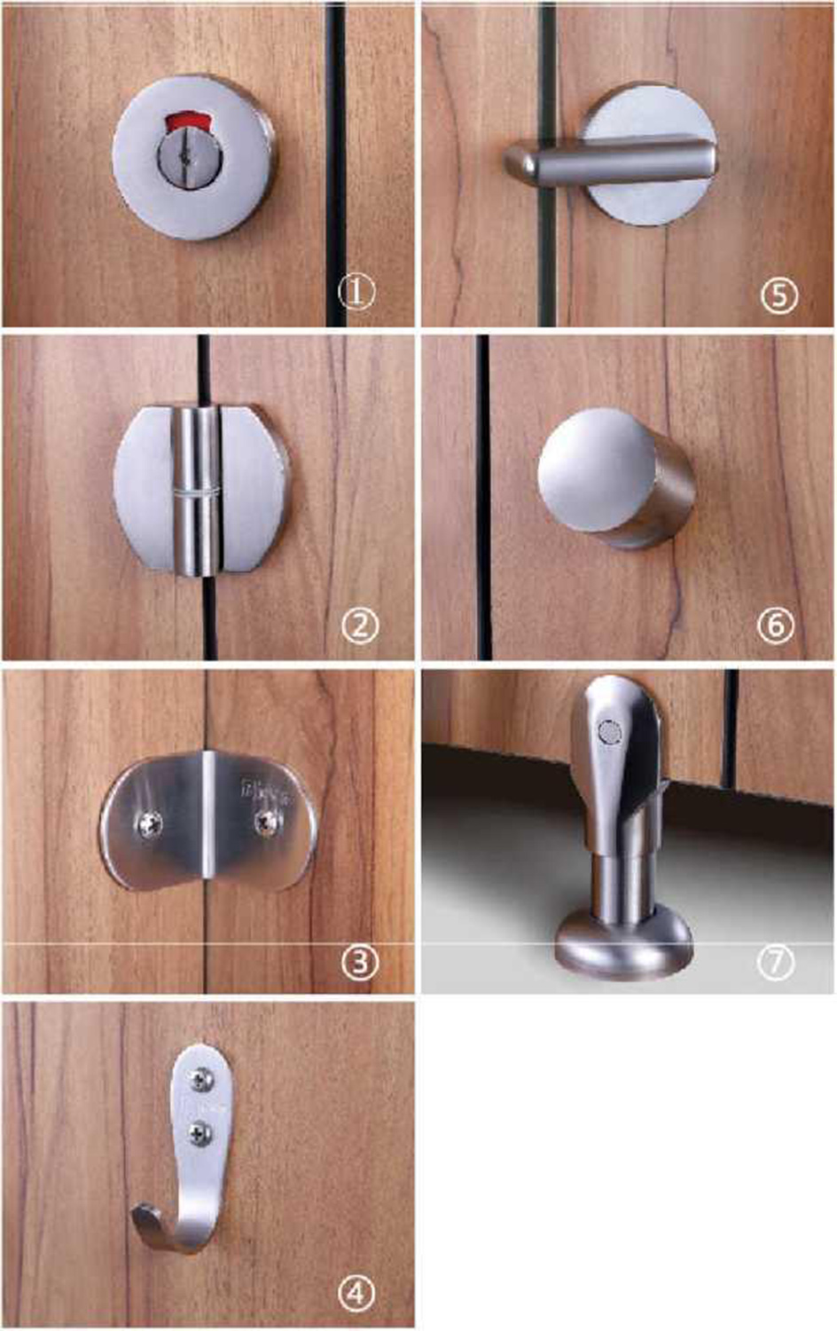 HPL Toilet Cubicle Systems
