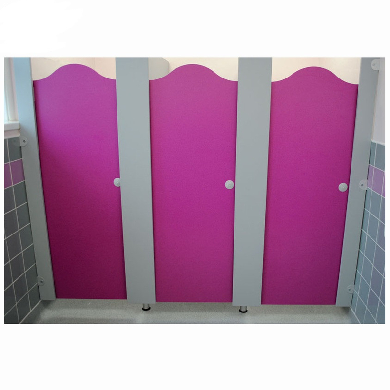 Kindergarten toilet cubicles